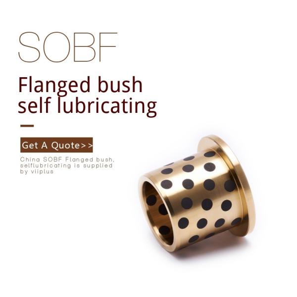 Bronze Metric Size Oil Free Bearing With SOB Maintenance