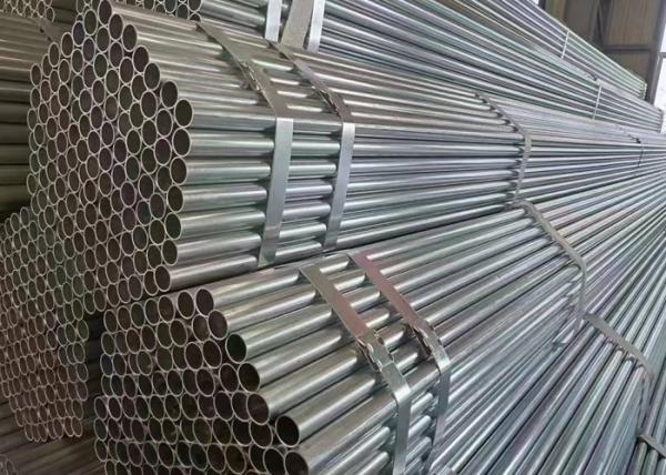 Tubo de aço galvanizado a quente HDG 1,5 mm 4 polegadas ASTM A106