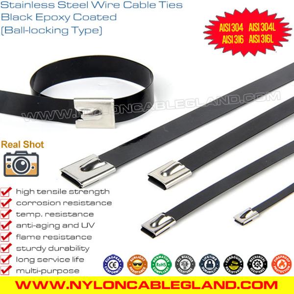 Epoxy Coated Metal Cable Ties