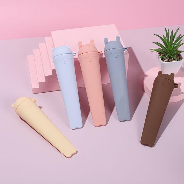 Premium Food-Grade Silicone Popsicle Molds – Crack-Resistant, Odorless & Perfect For Smoothie Pops! Cartoon Ice Pop Molds BPA-free Silicone Leak-proof & Flexible