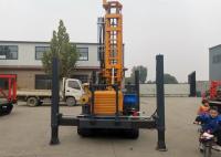 Installation de perceuse en caoutchouc pneumatique de chenille de compresseur d'air 180 mètres avec de grandes puissances en chevaux
