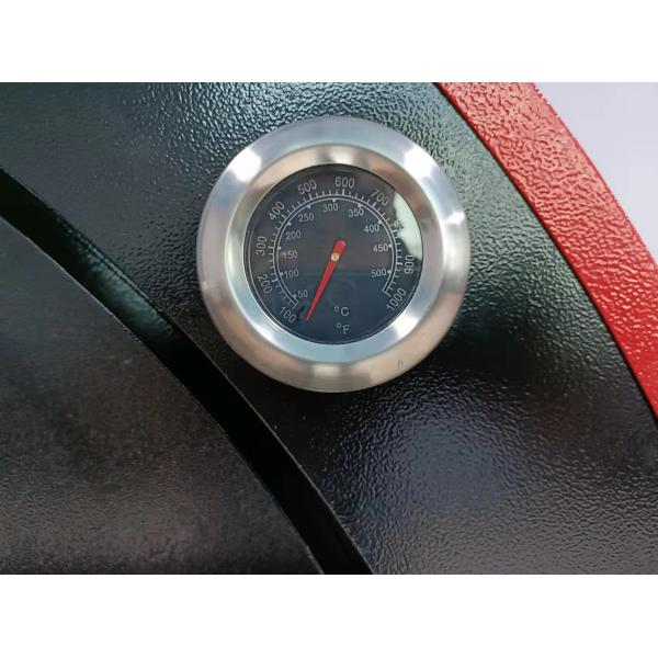 950mm Mobile Wood Fired Pizza Oven 201S Stainless Steel Wood Oven