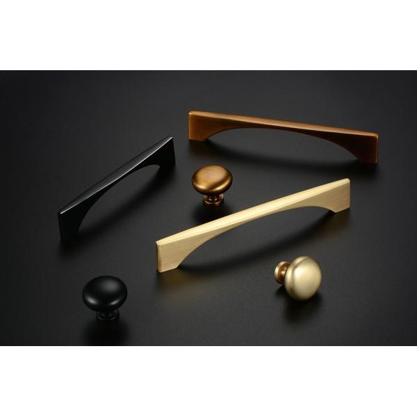 Oem Matte Black Furniture Cabinet Handle 96 - 320mm Kitchen Pulls