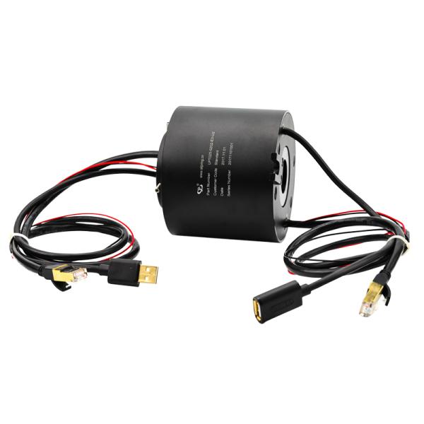 Гибридное скользящее кольцо для передачи USB2.0 11 схем