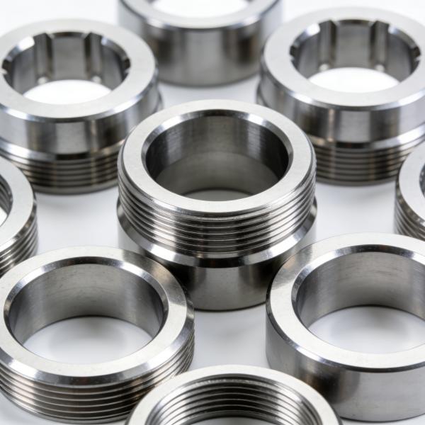 Heat Treatment CNC Turning Parts OEM ODM 100 Percent Full Inspection