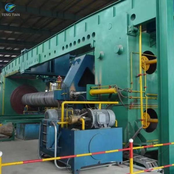 Machine de soudage en spirale, moulin à tuyaux Q235B pour pipeline pétrolier