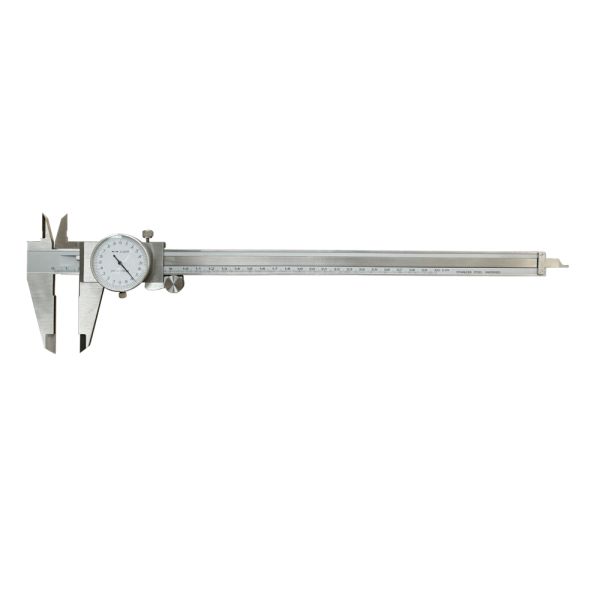 Precision Ground 0-300mm Dial Caliper With Depth Gauge And Step Measurement