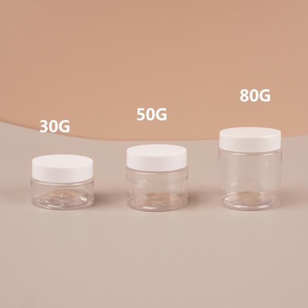 Cosmetic Packaging 50mm Capacity Transparent PET Bottle with High Transparency and Chemical Corrosion Resistance in B2B Marke