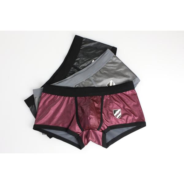 Leather Mens Boxer Briefs Underwear Breathable Sexy Gay Shorts
