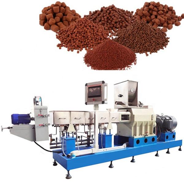 150KW automático completo Cat Pet Feed Production Line 25*2.5*3.5m de aço inoxidável