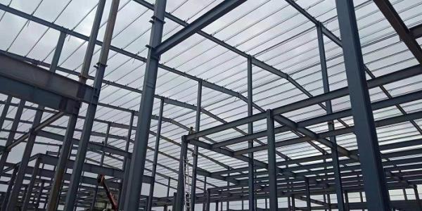Bolt Connect Prefabricated Steel Buildings , Pre Engineered Steel Frame Construction
