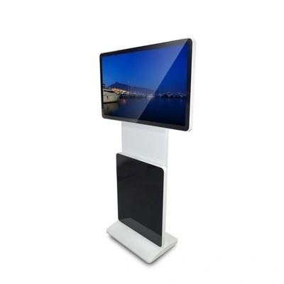 360 Degree Rotating LCD Advertising Player , 43'' Standing Advertising Display
