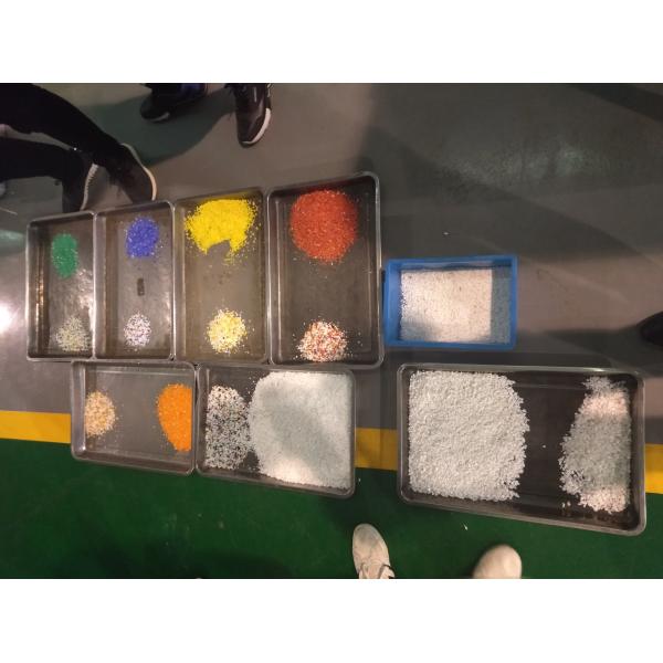 6 машины Recyclingsorting парашютов сортировщиц цвета выталкивателя продолжительности жизни пластиковой высоких