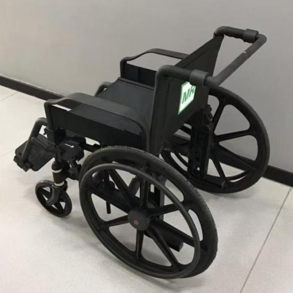 Lightweight Non-Ferrous Wheelchair MRI Compatible Patient Chair For Imaging Suites