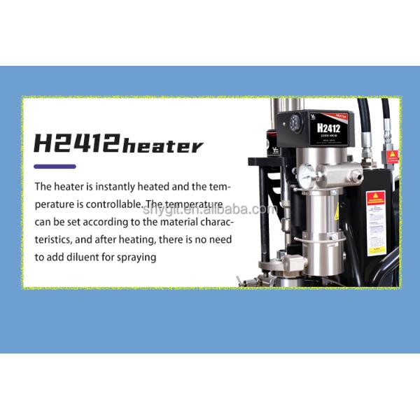 Oil Based Waterproof Coating Spray Machine 13HP 7.5KW High Pressure Spray Paint Machine