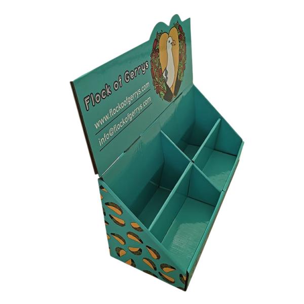 Customized Retail Store Creative Display Stand Solutions Flat Packed
