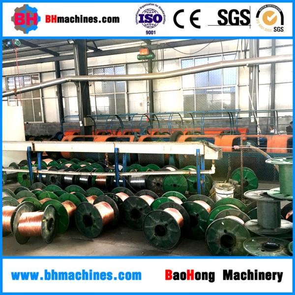 China tubular strander for stranding wire SS wire rope tubular stranding machine rope making machine 315 1 6