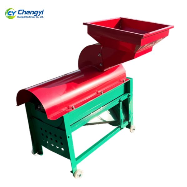 Automatic Steel Hammer Corn Thresher Machine Maize Processing Mill Advanced Sheller Unit For Industry