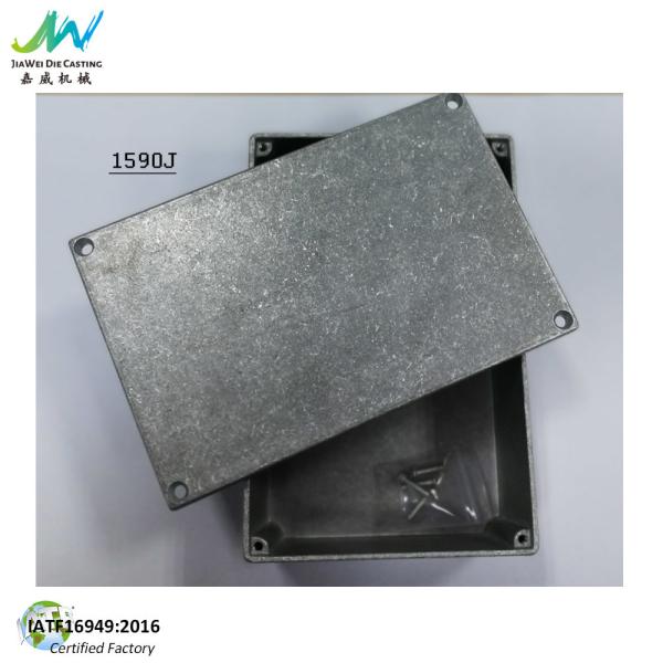 1590J Die Cast Aluminum Enclosure For Stomp Box IP54 Dimension 5.7X3.74X1.95