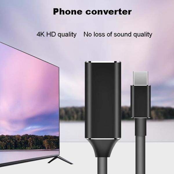 переходник Huawei Samsung Macbook эпицентра деятельности USB 18cm 4K 30HZ к репроектору ТВ
