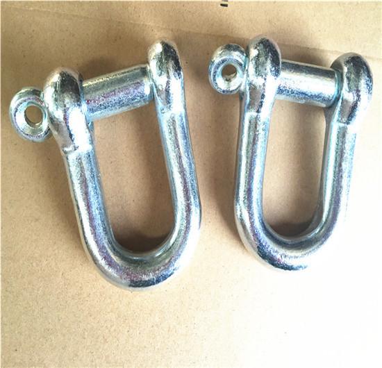 Zinc Plated Rigging Hardware Japanese Type Dee Jis Shackle With Screw Pin