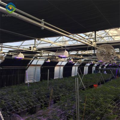 SAINPOLY Large Size Blackout System Greenhouse With Electric Systems
