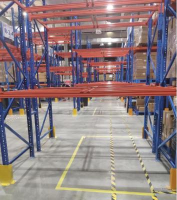 Custom Industrial Steel Selective Pallet Racking Adjustable Warehouse Beam Racking