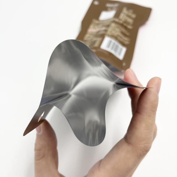 Le support d'aluminium vers le haut de la poche liquide d'emballage de sauce peut être piqûre à hautes températures cuite résistante