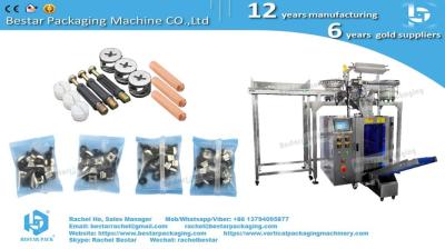 Furniture hardware automatic counting mixing packaging machine with TTO printer