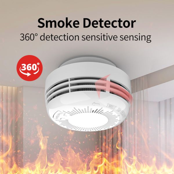 UL  Smoke Detector Smoke Detector Fire Alarm Wireless Smoke Detector