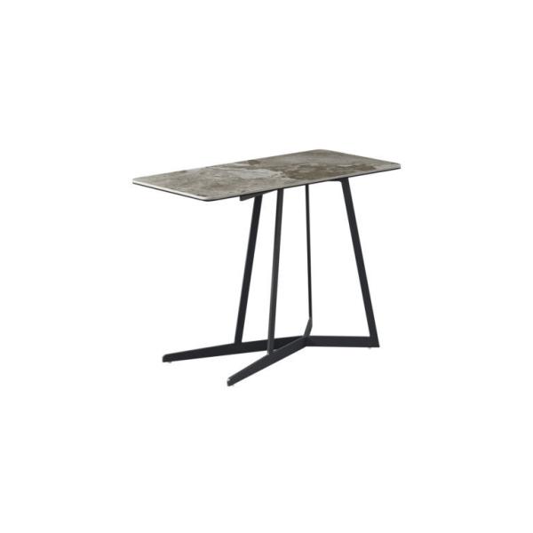 Foshan Furniture Rectangle Ceramic Marble Top Coffee Table Modern Living Room Furniture End Table