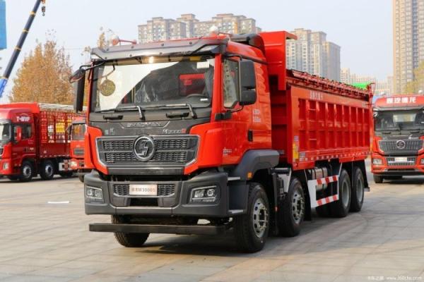 Shacman Delon M3000S Composite 350hp 8X4 6.8m Dump Trucks with 12 Forward Shift Number