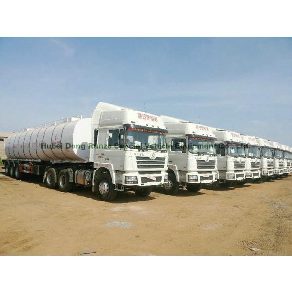50Ton liquid Asphalt Tanker Semi-trailer with 2TBL45P BALTUR Heating and Insulation