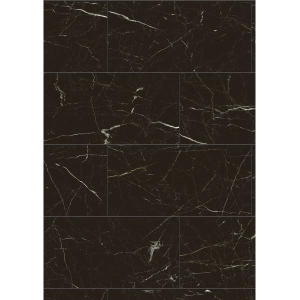 настил Recyclable коррозионностойкое GKBM Greenpy GL-S5561-3 винила мрамора 5.5mm темный Браун