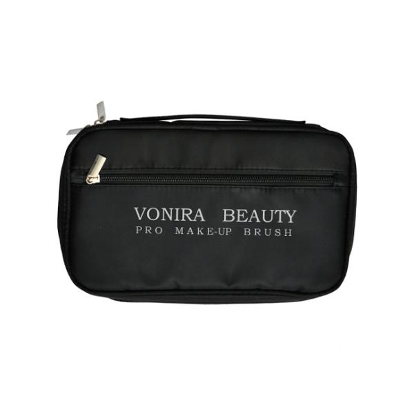 Профессиональная многофункциональная сумка косметики случая Фолио сумки молнии щетки макияжа