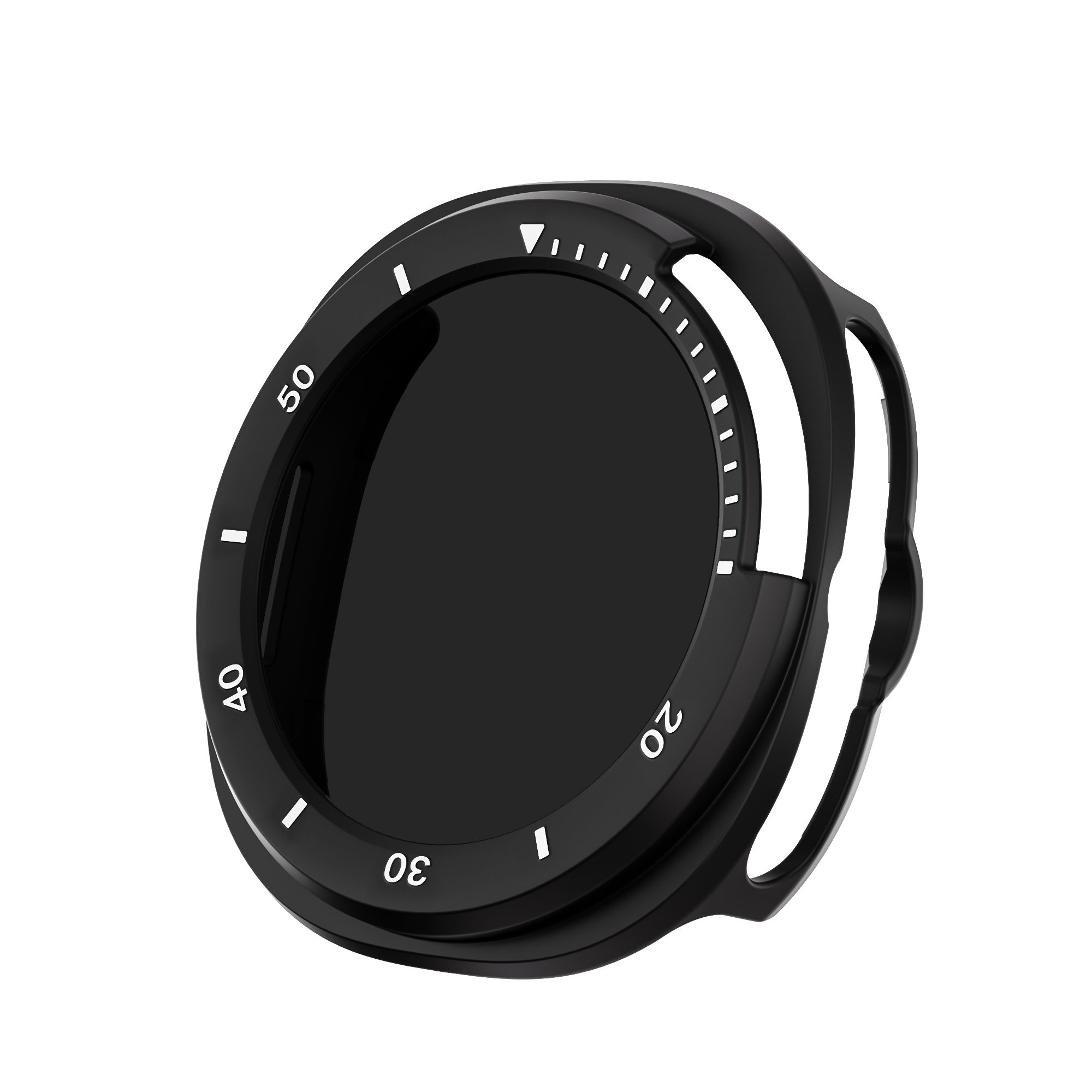 Anti Spy Tempered Glass Case With Scale for Samsunhg Galaxy Watch 8 Classic  Watch Cover Case Accessories