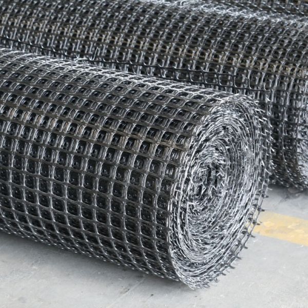 3m 4m Harga Geogrid Biaxial 20kN – 50kN Hdpe Geogrid For Reinforcement