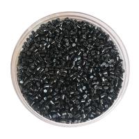 Calidad de rodamiento PEEK Pelletos Retardante de llama 100Mpa Resistencia a la tracción Color negro