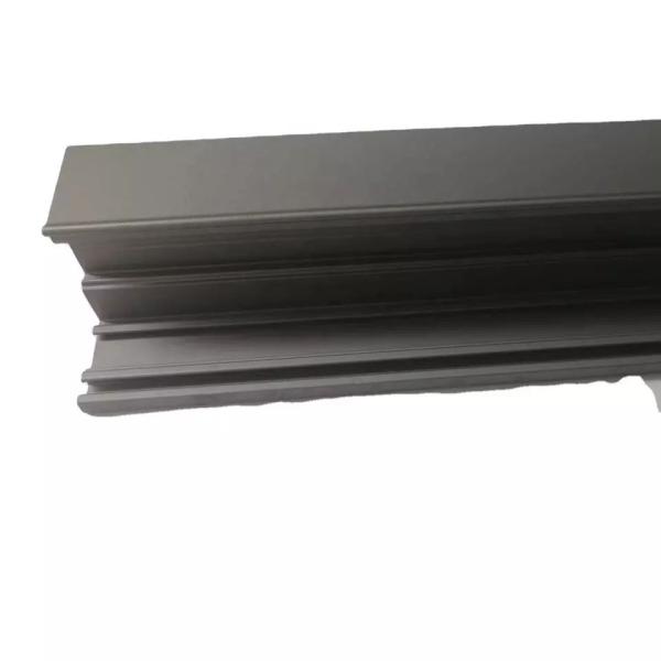 Silver Anodized Aluminium Door Frame Metal Building Materials High Strength