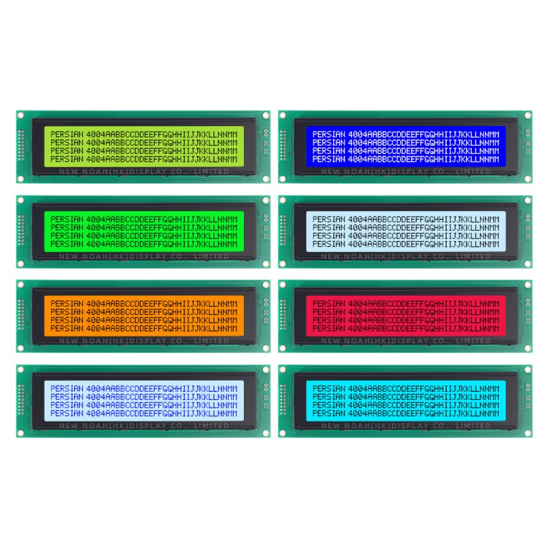 Persian Gray Film 4004A5 Character Dot Matrix Screen 4X40 4004 18PIN Interface Module