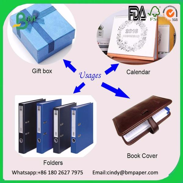 Guangzhou Top Supplier Coated C1S Grey Back Duplex Board 450gsm