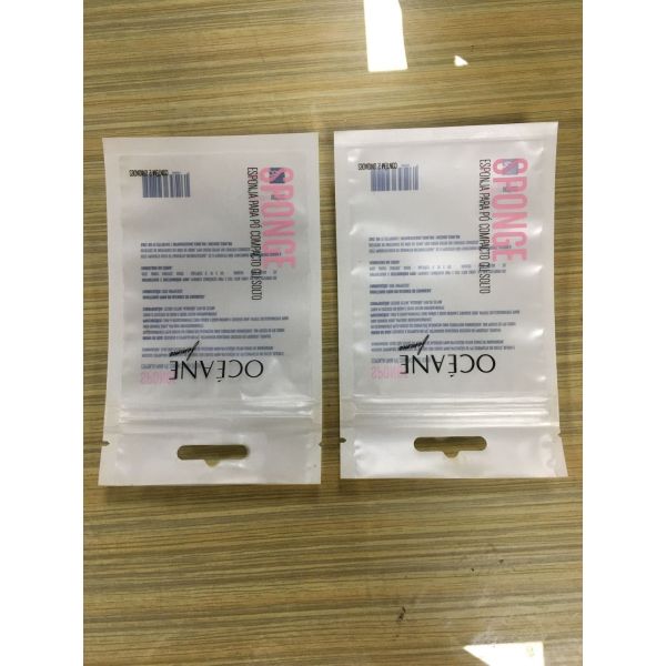 Moisture Proof Plastic Ziplock Bags / Zip Lock Plastic Bags For Cosmetics
