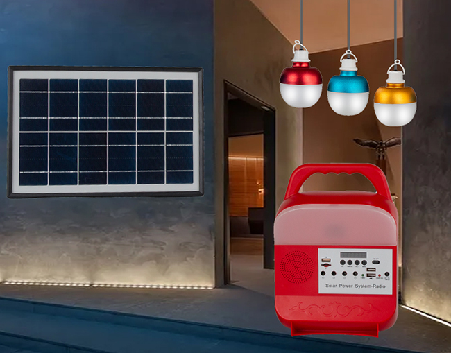 Осветительная установка OEM DC15V 8000mah солнечная домашняя с радио FM