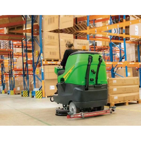 DQX86B Floor scrubber rear-wheel drive for uphill surfaces CE certified