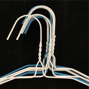 Powder Coated Surface Dry Cleaner Hanger Steel Material Environmental Friendly
