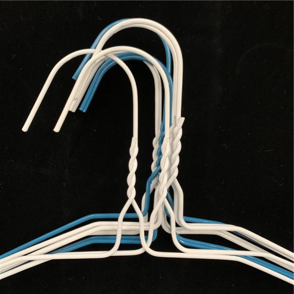 Powder Coated Surface Dry Cleaner Hanger Steel Material Environmental Friendly