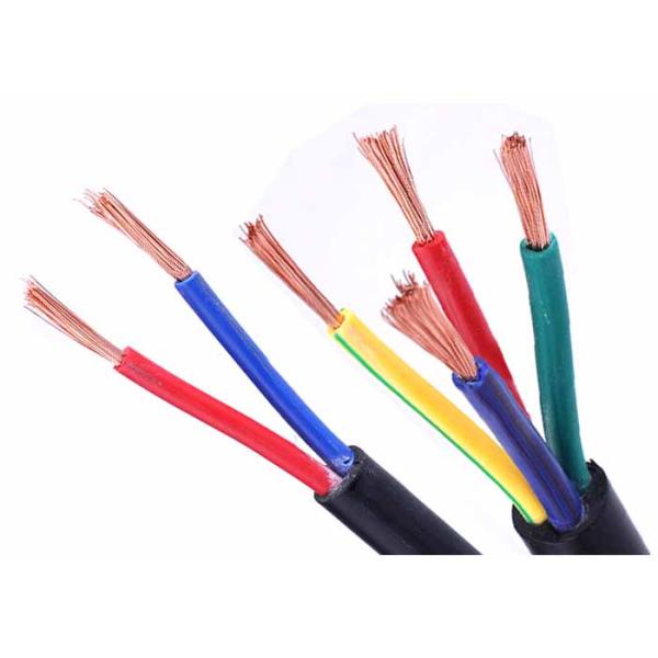 Гибкий медный кабель 0.5мм2 изолированного провода ПВК проводника - ряд размера кабеля 10мм2