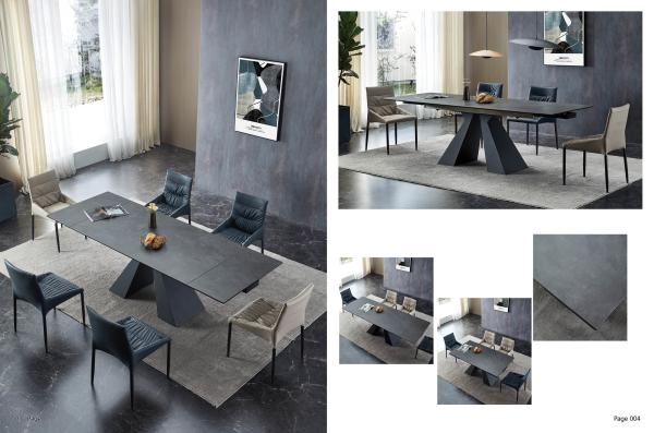 Simple Functional Dining Table Room Furniture Rectangular Table Modern Dining Table Set 6 8 Seater