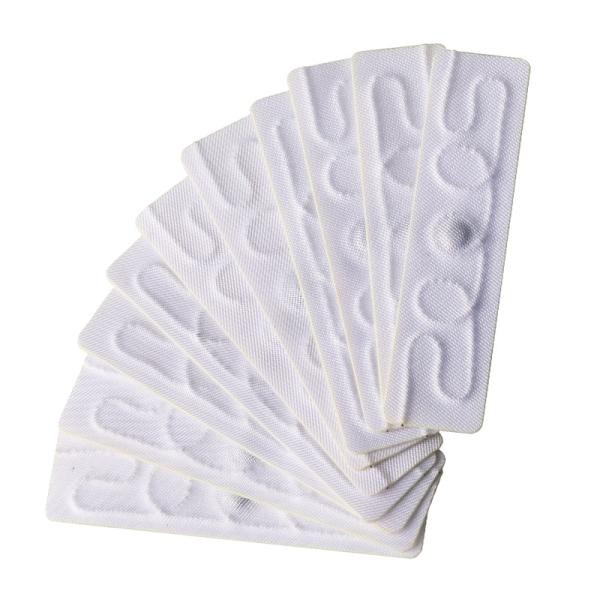 Textile de tissu soudant à chaud l'étiquette lavable de blanchisserie de la fréquence ultra-haute RFID