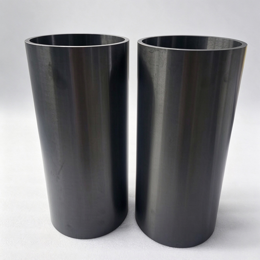 Custom Silicon Carbide Ceramics Sintered Ceramic Lined Pipe